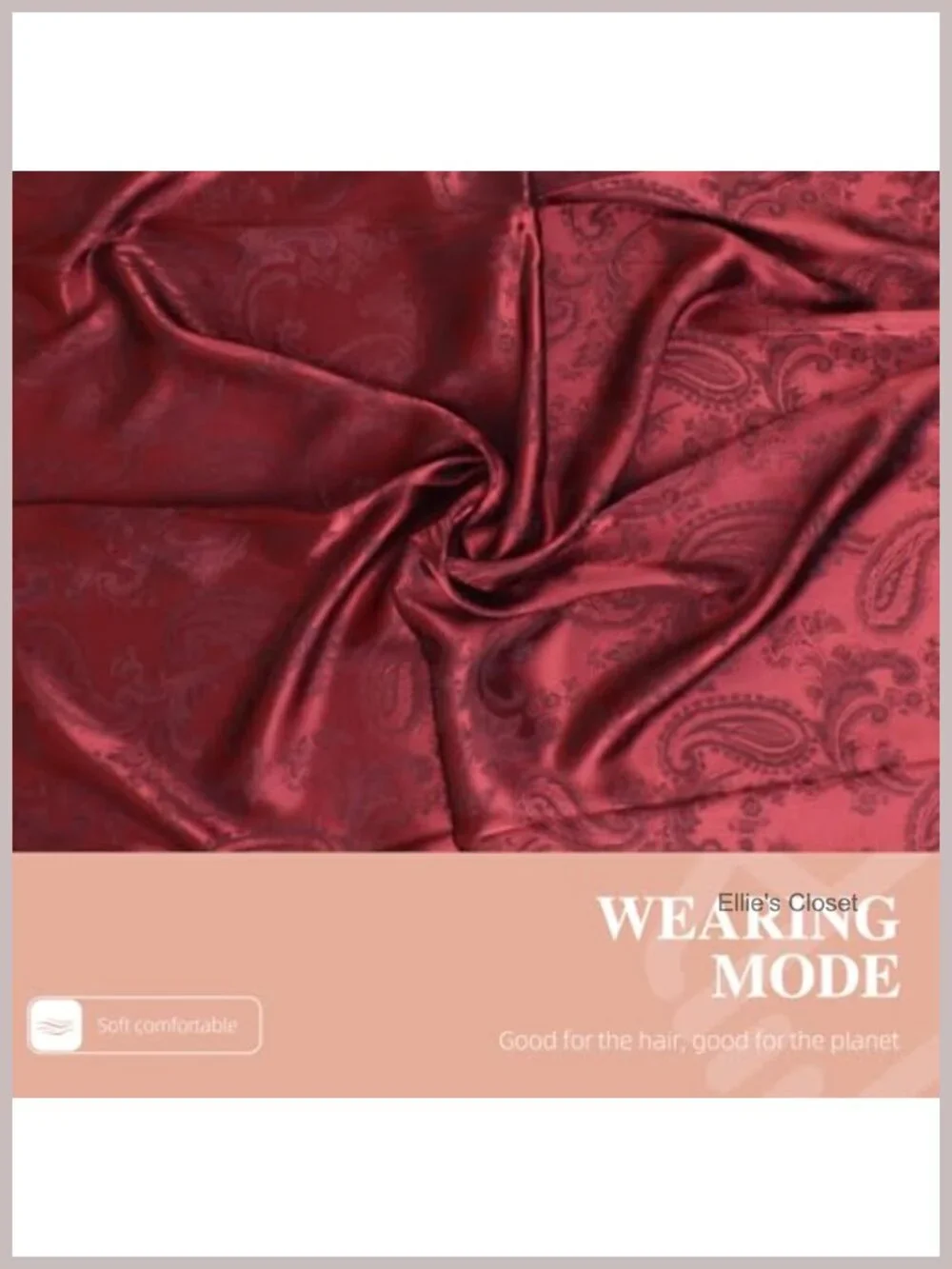 Silk Like Square Head Scarf for Women, 35x35 Inch, Polyester, Neck Scarf, Hair